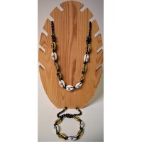 Koλιέ σετ με βραχιόλι F0-414-1