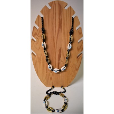 Koλιέ σετ με βραχιόλι F0-414-1