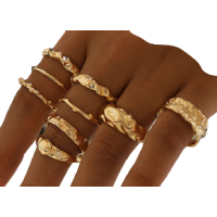 Δαχτυλίδια σετ F0-629 Δαχτυλίδια σετ F0-629