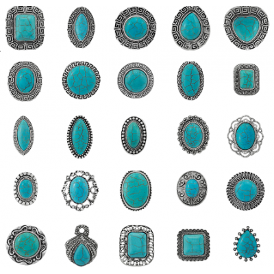 Σετ δαχτυλίδια 12τεμ. F0-845