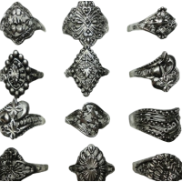 Σετ δαχτυλίδια 15τεμ. F0-854