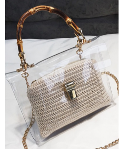 Ψάθινη τσάντα Ρ-702