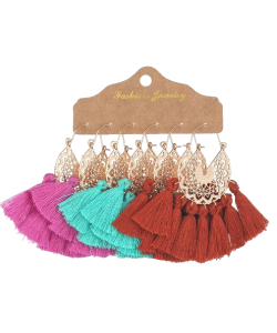 Σκουλαρίκια σετ F0-1157 Σκουλαρίκια σετ F0-1157