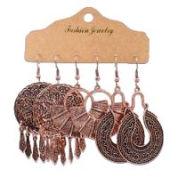 Σκουλαρίκια σετ F0-1159