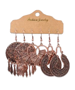 Σκουλαρίκια σετ F0-1159 Σκουλαρίκια σετ F0-1159