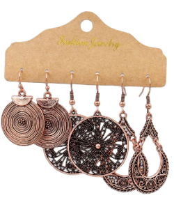 Σκουλαρίκια σετ F0-1161 Σκουλαρίκια σετ F0-1161