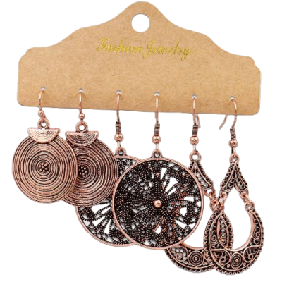 Σκουλαρίκια σετ F0-1161