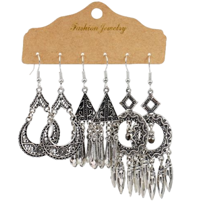 Σκουλαρίκια σετ F0-1163