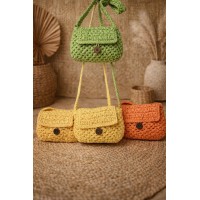 Ψάθινο τσαντάκι Ρ-528