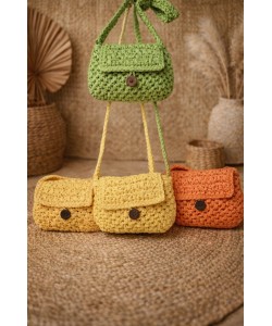 Ψάθινο τσαντάκι Ρ-528