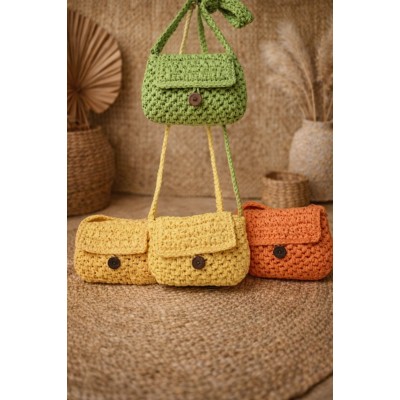 Ψάθινο τσαντάκι Ρ-528