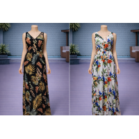 Γυναικείο εξώπλατο φόρεμα LA-424 Γυναικείο εξώπλατο φόρεμα LA-424