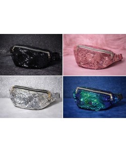 Τσαντάκι μέσης (beltbag) με παγιέτα Μ-1000-3